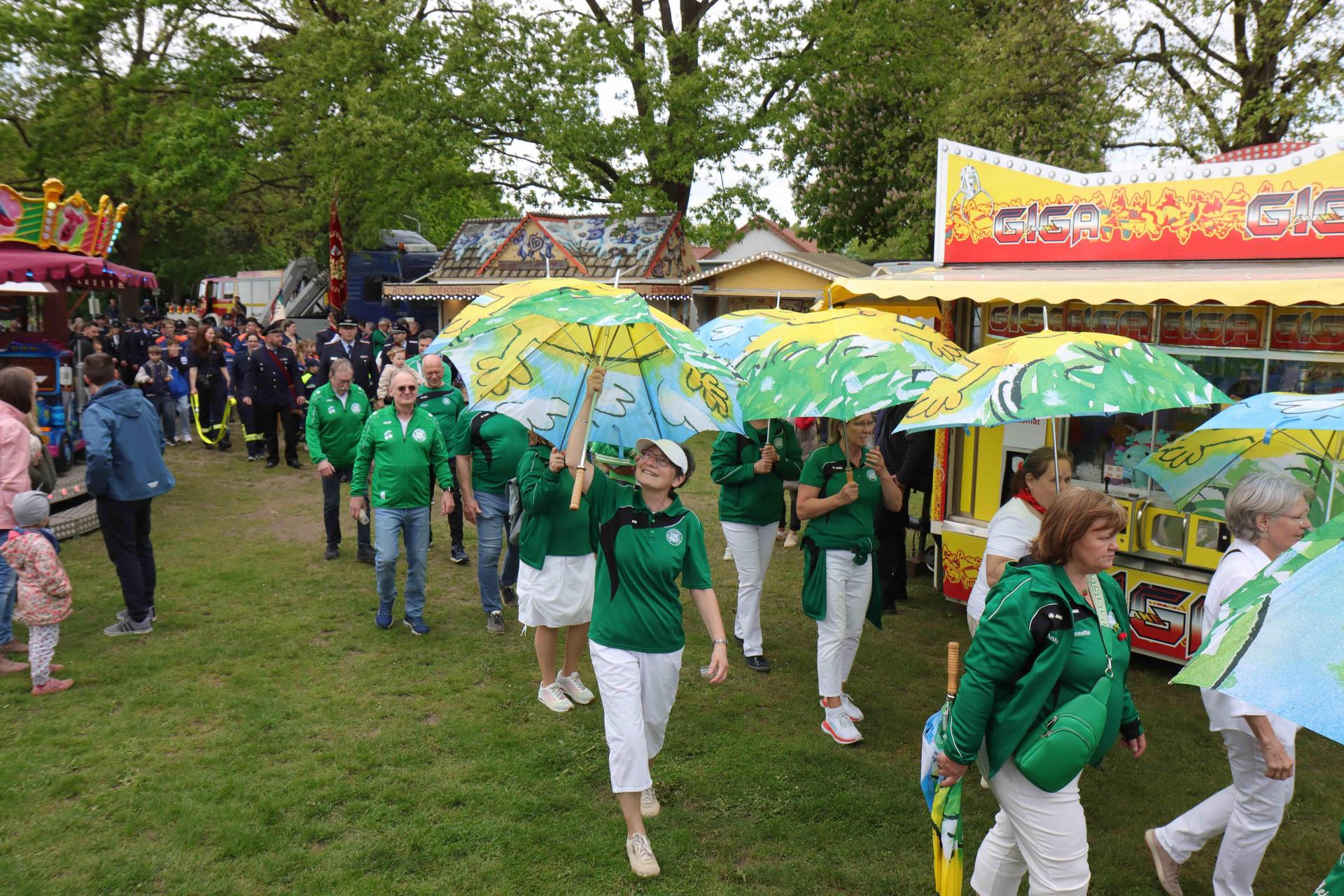 Ziel erreicht: Das Festgelände. (Foto: tau)