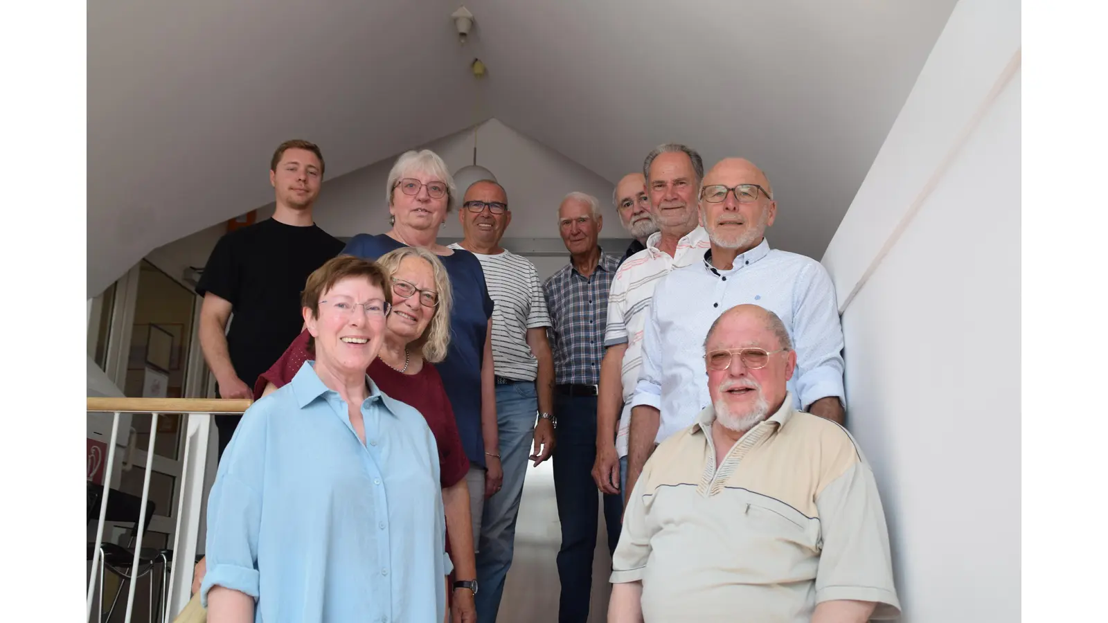 Die Mitglieder des Seniorenbeirates (v.l.n.r.): Maximilian Keitel (Stadtverwaltung), Susanne Markus (stellv. Vorsitzende), Merve Neumann-Tietzer, Karola Beckert, Peter Obersheimer (Vorsitzender), Bernhard Goda, Martin Harten, Axel Wiegand, Günter Schiller, Klaus Stannek. (Foto: ab)