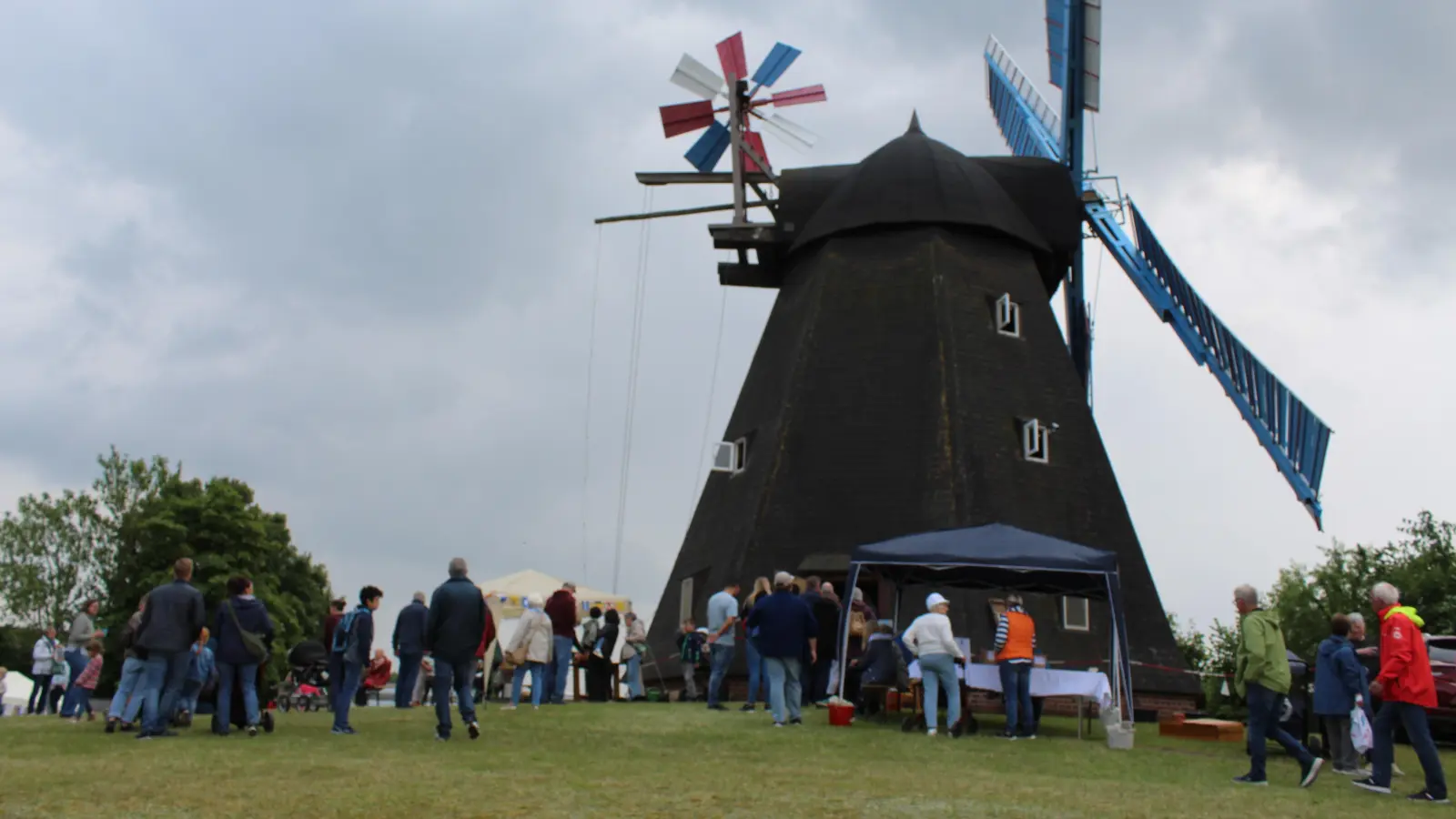 Immer gut besucht: Mühlenfeste an der Windmühle Paula. (Foto: wb)