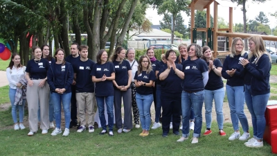 Ein starkes Team: Die Mitarbeiterinnen und Mitarbeiter der Frühförderung. (Foto: privat)