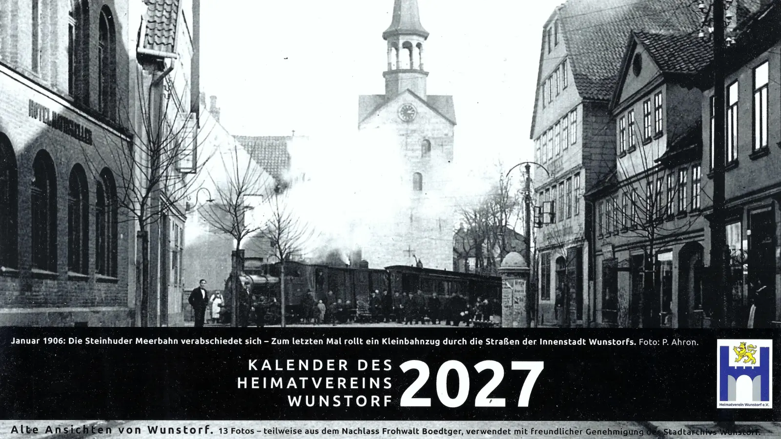 Ab sofort zu haben: Der Kalender des Heimatvereins 2027. (Foto: privat)