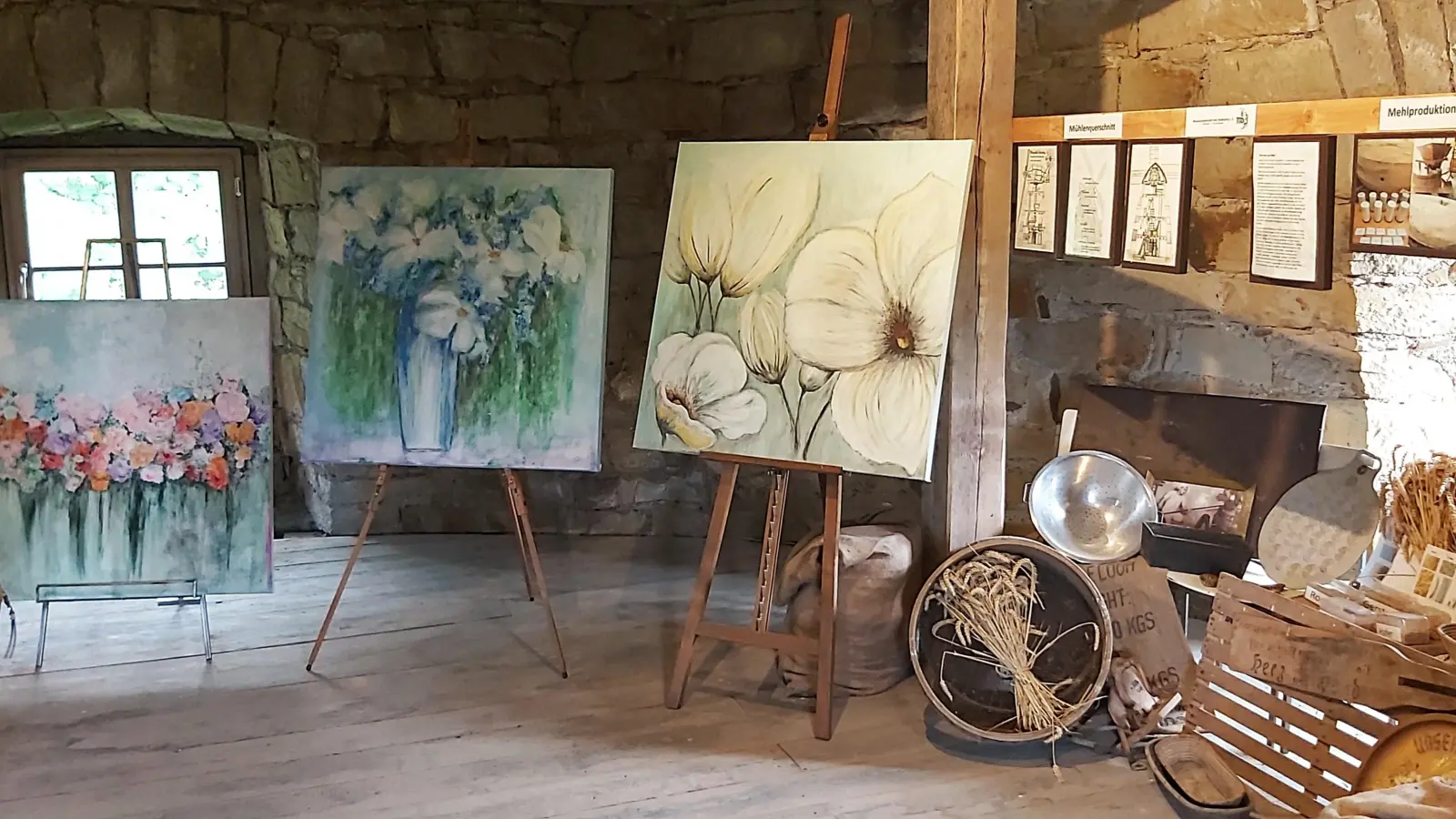 Vielfältige Kunst und Produkte in einem besonderen Ambiente. (Foto: gk)