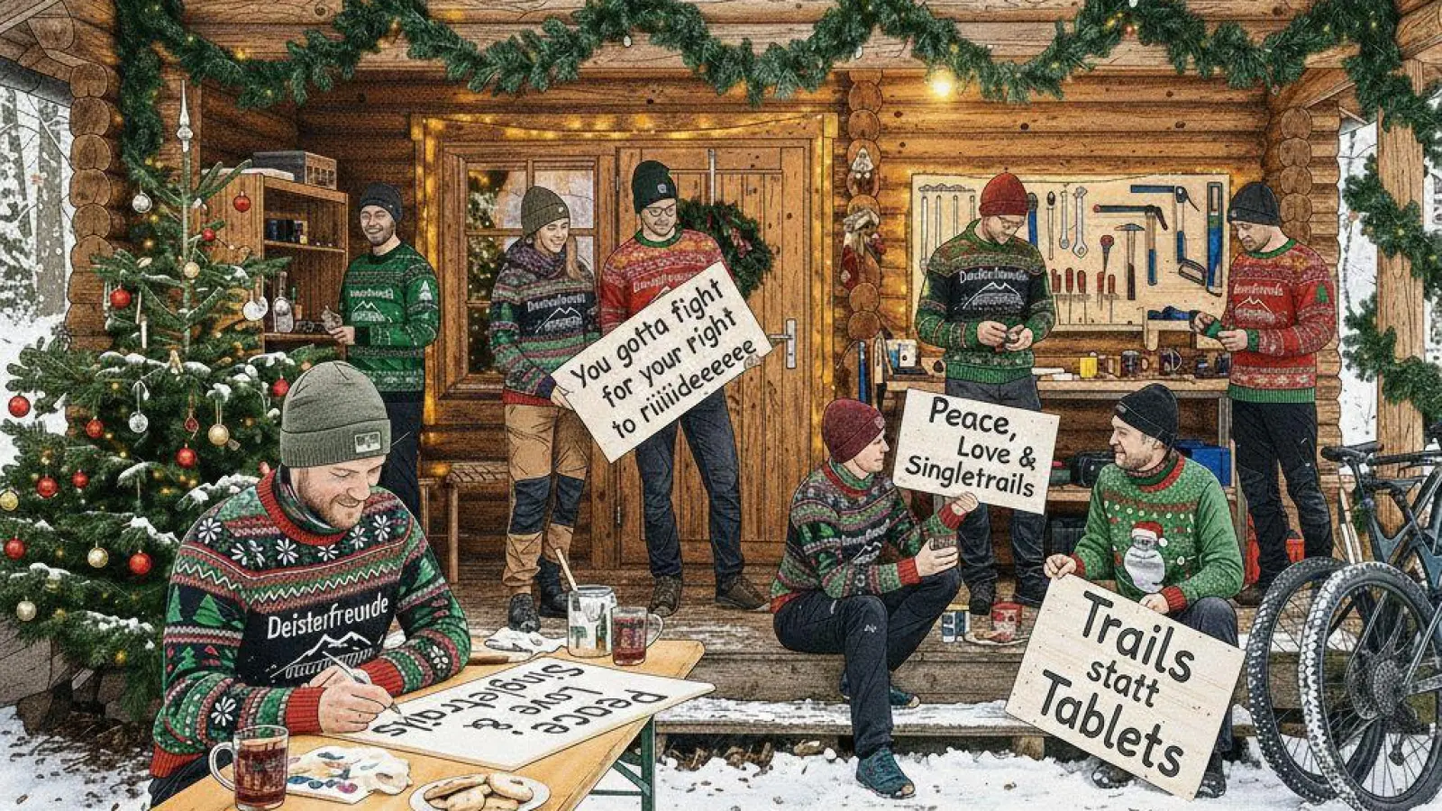 Ein mit KI generiertes Foto der Deisterfreunde. (Foto: Deisterfreun.de )