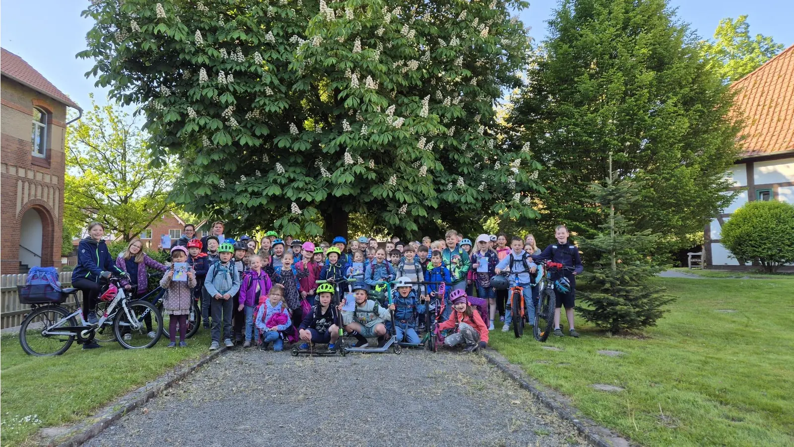 Machen mit: Die Schüler der Grundschule Kolenfeld. (Foto: privat)