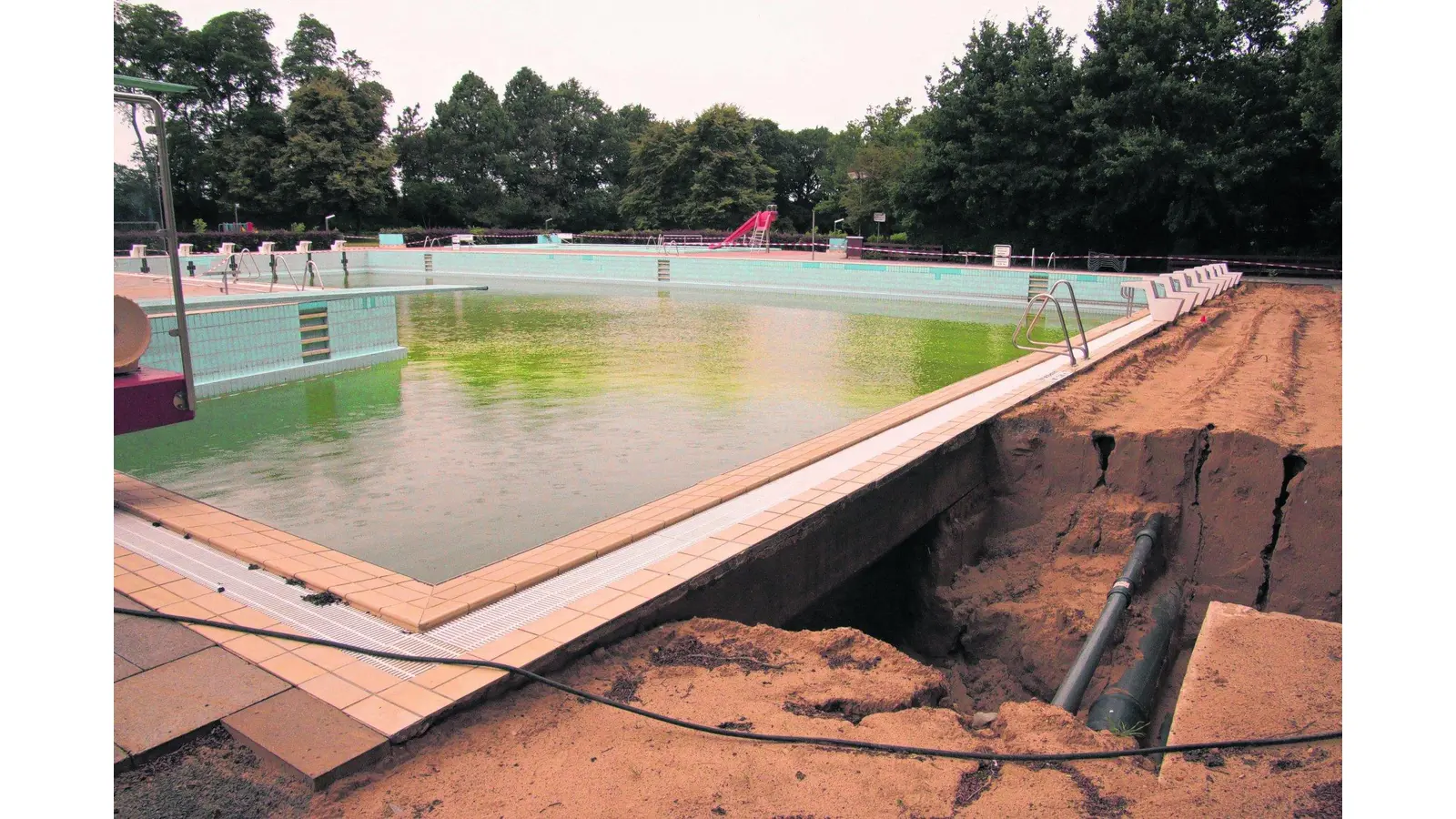 Weiteres Vorgehen im Freibad Bokeloh (Foto: gi)