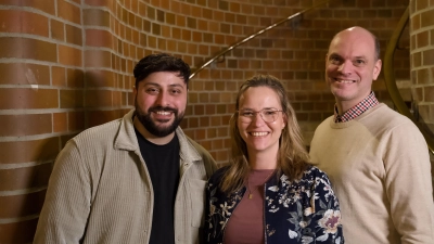Der Vorstand des SPD-Ortsvereins (v.li.): Majid Atris, Christin Fietz und Sören Thoms. (Foto: privat)