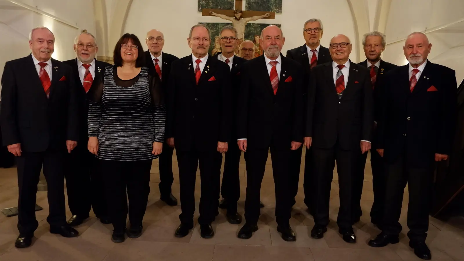 Suchen Verstärkung: Das Wunstorfer Doppelquartett. (Foto: privat)