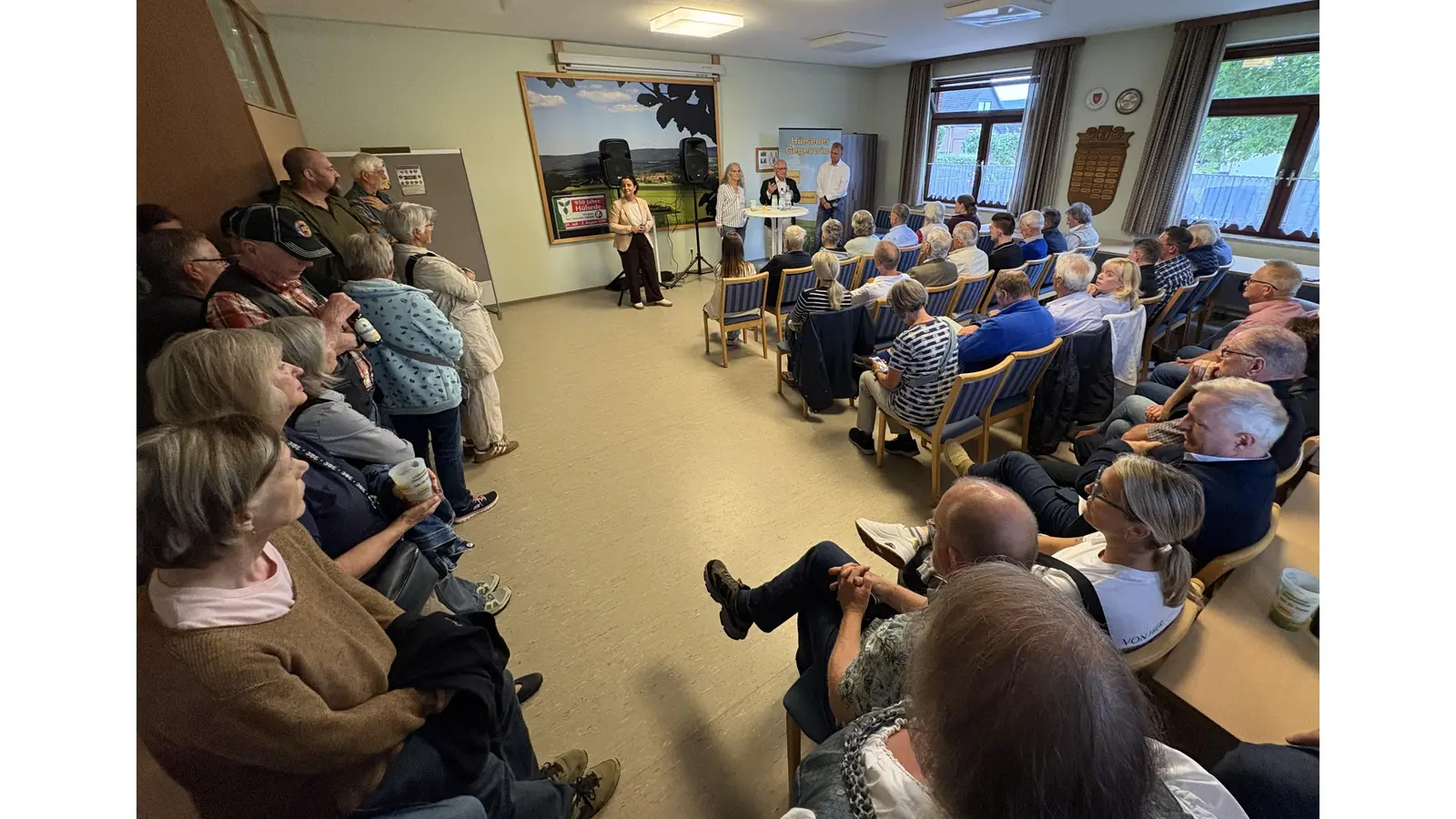 Volles Haus bei der Wahlveranstaltung in Hülsede. (Foto: privat)