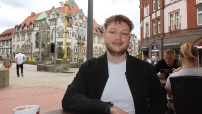 Im Stadtanzeiger-Gespräch: Dustin Meschenmoser. (Foto: tau)