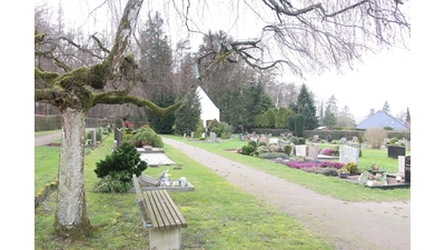 Für die Umgestaltung des Friedhofs in Obernwöhren beginnt nun die Bauphase.  (Foto: bb)