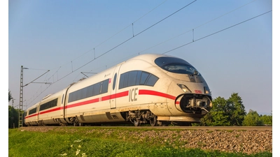 Die ICE-Neubaustrecke Hannover–Bielefeld wird Thema des Info-Markts in Stadthagen am kommenden Donnerstag sein. (Foto: Leonid ANDRONOV)