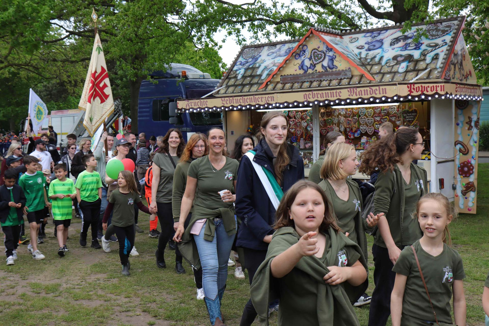 Ziel erreicht: Das Festgelände. (Foto: tau)