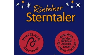 Die „Sterntaler” werden wieder ab heute in vielen Rintelner Innenstadtgeschäften ausgegeben. Sie kann man auf dem Weihnachtsmarkt einlösen.  (Foto: ste)