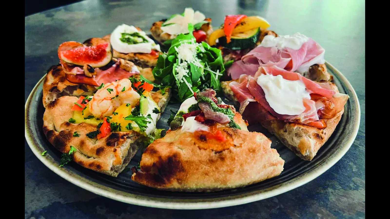 Die Pizza „Futura” der Pizzeria „Zum Steinofen” in Lauenau hat sich zu einem Renner bei den Gäste entwickelt.