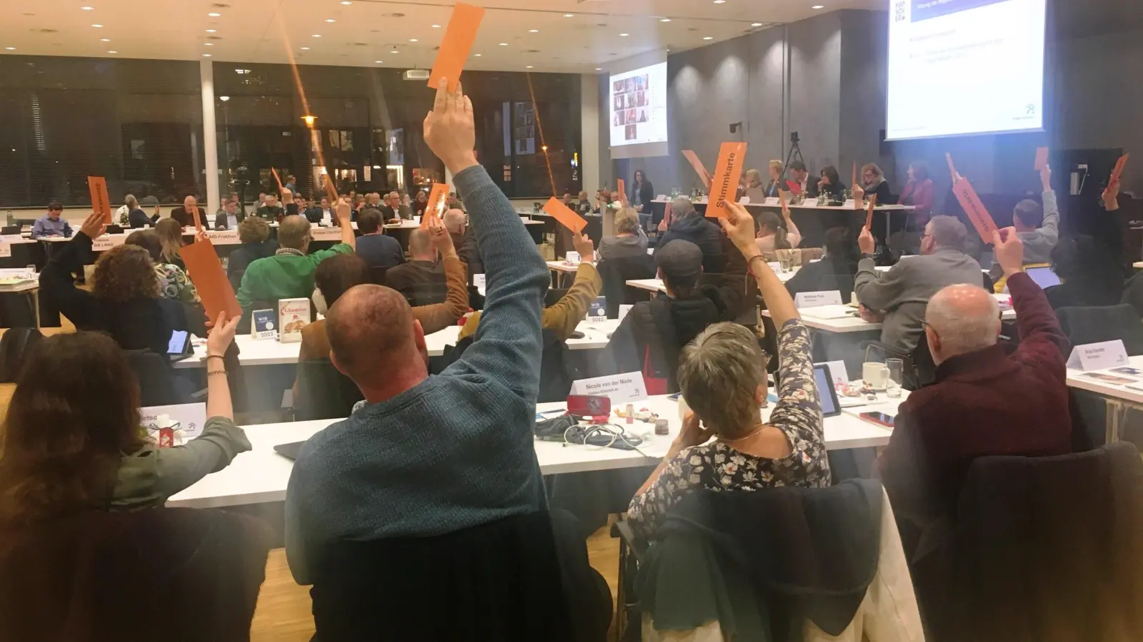 Bei der Abstimmung: Die Regionsversammlung.  (Archivbild: privat)