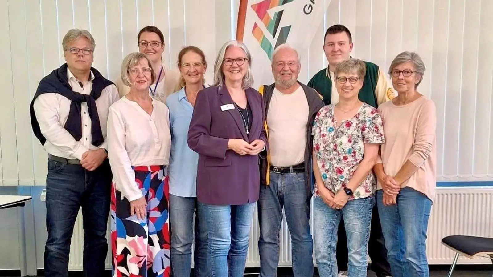 Der Vorstand (v.li.): Thomas Koppitz (Schatzmeister), Heike Weidemann (2. Vorsitzende), Ilonka Emmerke (Schriftführerin), Gitta Matthes (Beisitzerin), Marion Kramer (1. Vorsitzende), Bernhard Loewa (Beisitzer), Leon Benneckenstein (Beisitzer), Silke Engelking (Beisitzerin), Barbara Apitius (Beisitzerin). Henning Dormann fehlt auf dem Foto. <br> (Foto: gk)