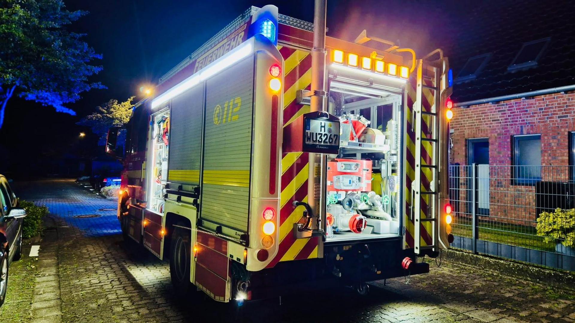Folgen des Unwetters: Die Feuerwehr im Einsatz. (Foto: Feuerwehr)