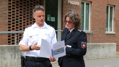 Haben die Verkehrsstatistik 2025 vorgestellt: Christian Schäfer und Britta Schwarz. (Foto: gi)