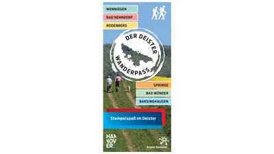 Der neue Wanderpass. (Foto: Region Hannover)