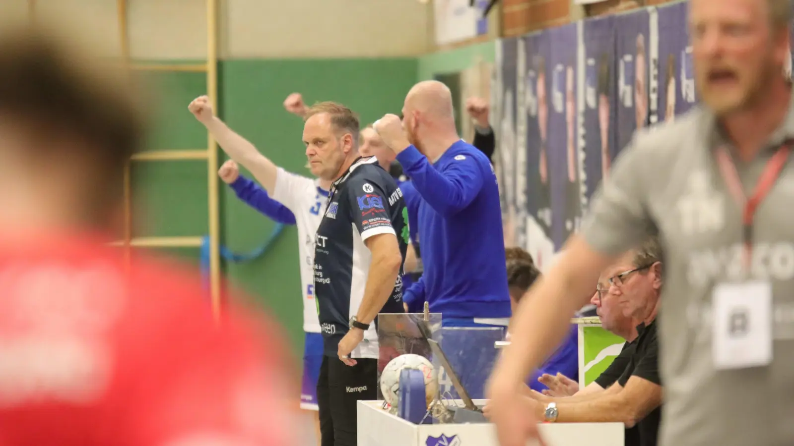 Bleibt fokussiert: Trainer Stephan Lux. (Foto: tau)