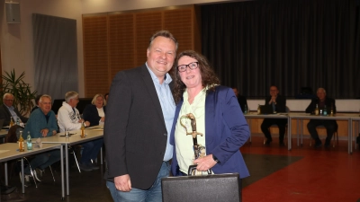 Nils Thöldtau und Daniela Helbsing sind das Team des Schützenfestausmarsches.  (Foto: gi)