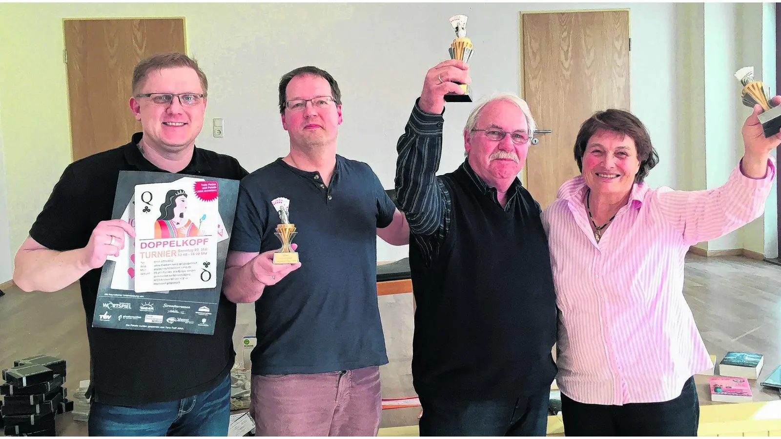 Reinhard Dirtheuer gewinnt Steinhuder Doppelkopf-Pokal (Foto: gi)