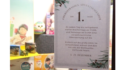 Die Einzelhändler der Obernstraße starten eine Adventskalenderaktion. (Foto: Borchers, Bastian)