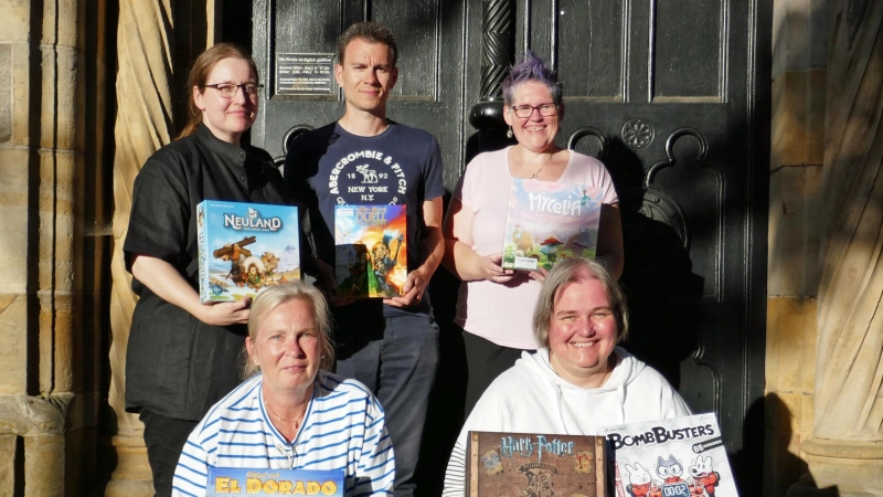 Das Team der SpielGemeinde (v.li.): Mercedes Töller, Hilka Bruns-Aulich, Florian Strüber, Andrea Benndorf und Anke Küddelsmann. (Foto: privat)