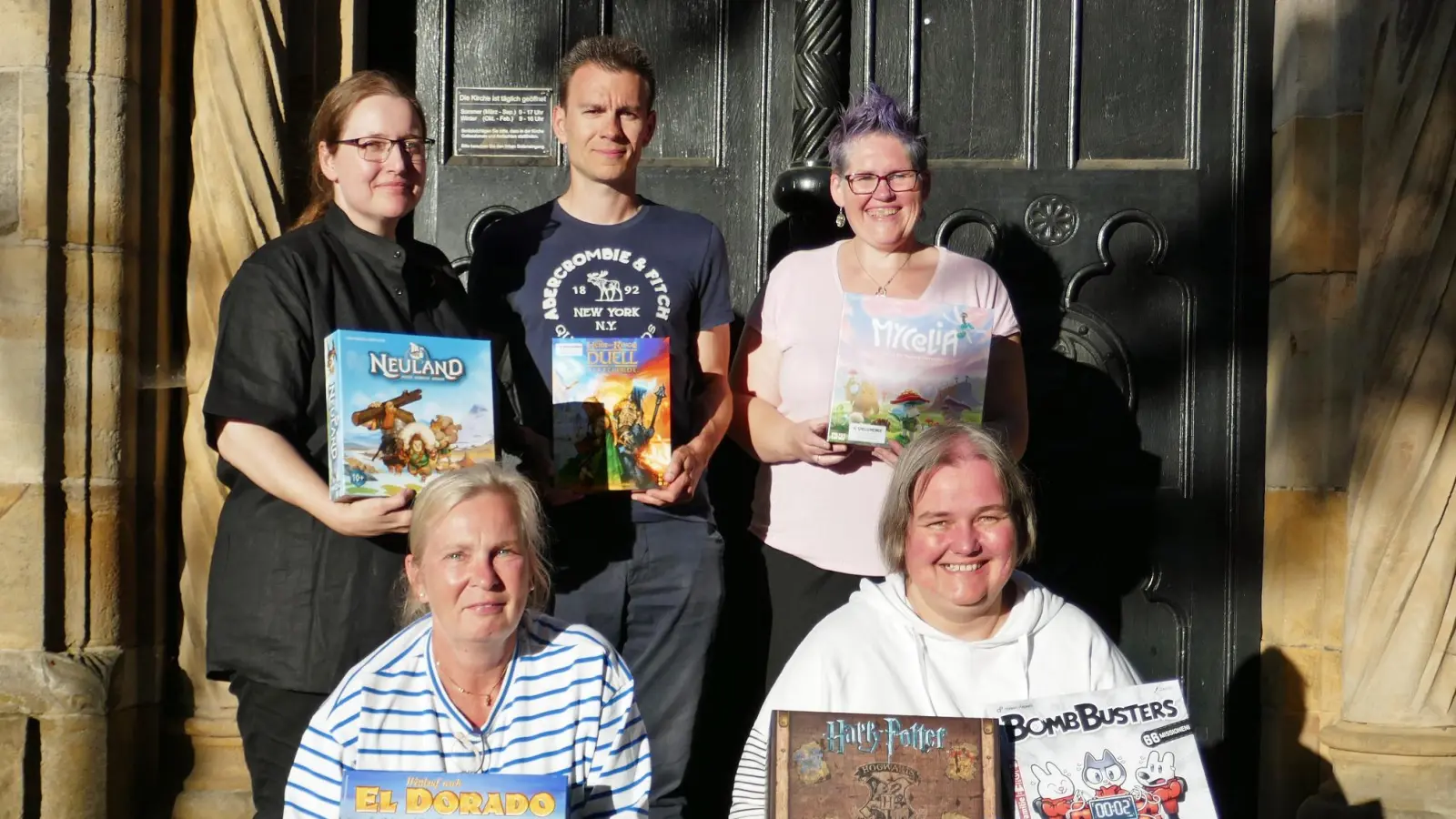 Das Team der SpielGemeinde (v.li.): Mercedes Töller, Hilka Bruns-Aulich, Florian Strüber, Andrea Benndorf und Anke Küddelsmann. (Foto: privat)