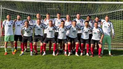 Haben Großes vor: Die Ü32 des 1.FC Wunstorf. (Foto: privat)