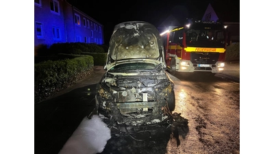 Brandstiftung an dem Pkw Kia. (Foto: privat)