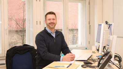 Neu im Amt: Stadtsprecher Daniel Pfingsten. (Foto: tau)