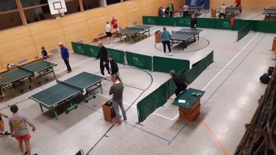 In der Sporthalle Kolenfeld: Tischtennisturnier für „Amateure“.  (Foto: privat)