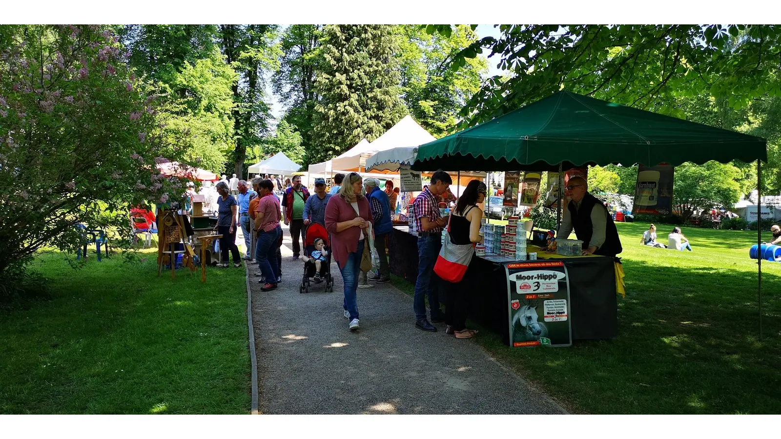 Bereits in den Vorjahren war der Bauernmarkt in Bad Eilsen ein gelungenes Event für Jung und Alt.  (Foto: privat)