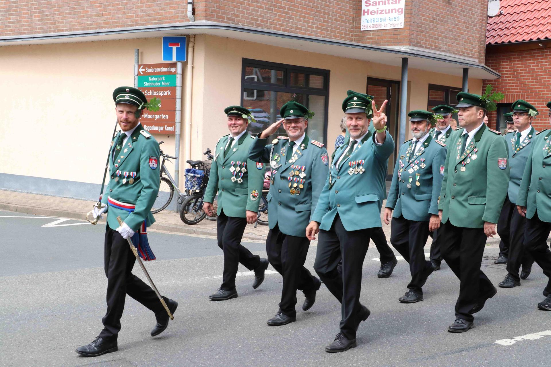Bildergalerie: Eindrücke vom Schützenfest Hagenburg. (Foto: gi)
