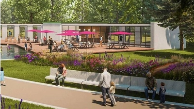 Was erwarten die Besucher der LaGa? Informationen oder mehr den Genuss der Natur, wie diese Planungsdarstellung darstellt? (Foto: LaGa)