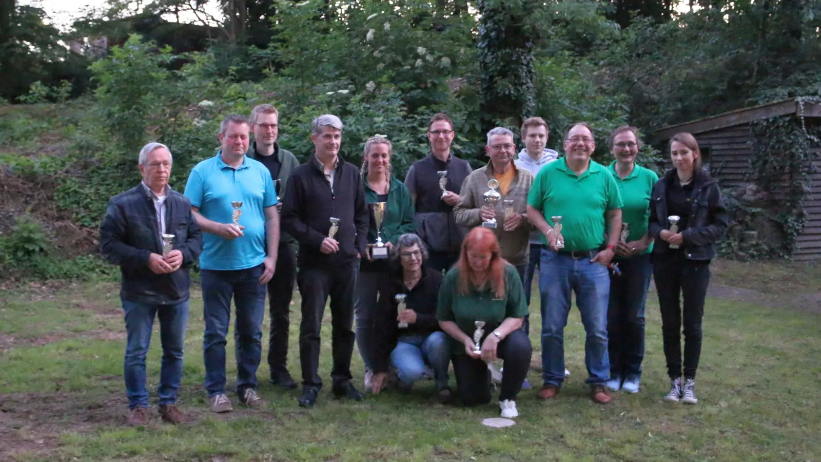 Die Gruppe der besten Schützen. (Foto: privat)