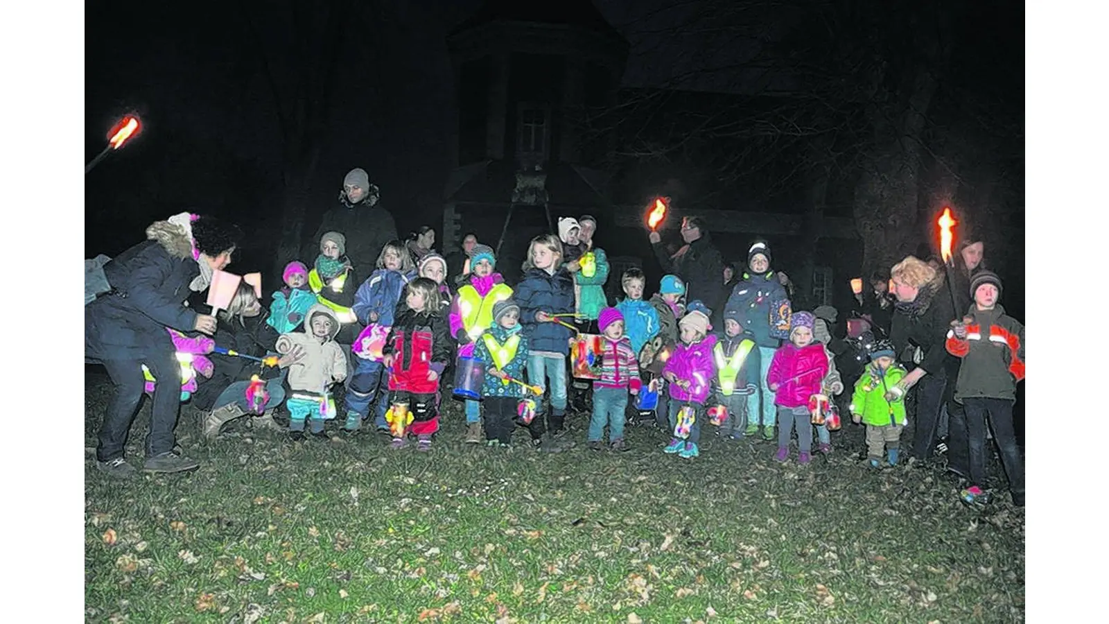 Es leuchtet im Dunkeln (Foto: mk)
