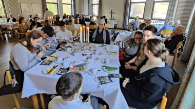 Auftakt der Osterfeierlichkeiten: Das Tischabendmahl. (Foto: privat)