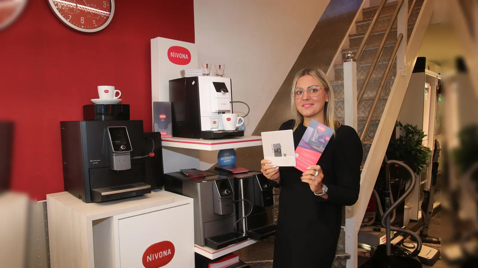 Große Auswahl an Kaffeevollautomaten: Das Team von EP: Battermann hat den Überblick. 