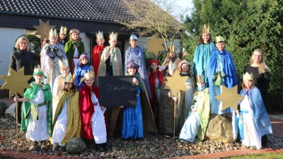 Mit dem Lied „Stern über Bethlehem“ werden die Sternsingerinnen und Sternsinger um Spenden bitten.  (Foto: gi)