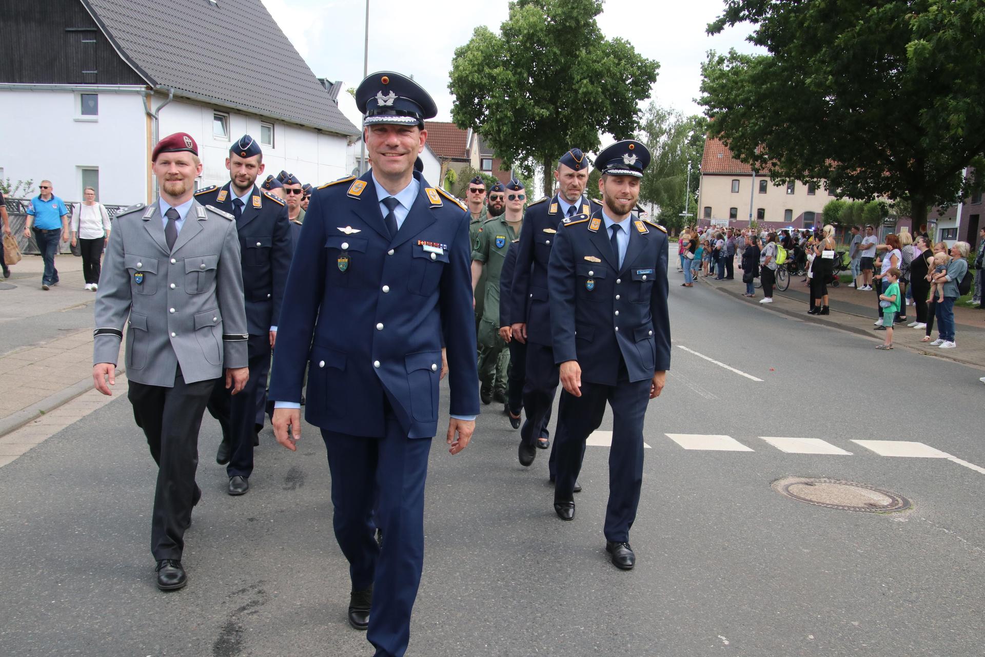 Der Schützenfest-Samstag in Wunstorf. (Foto: gi)