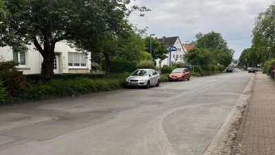 Blick auf die Bahnhofsallee in Rinteln. (Foto: privat)