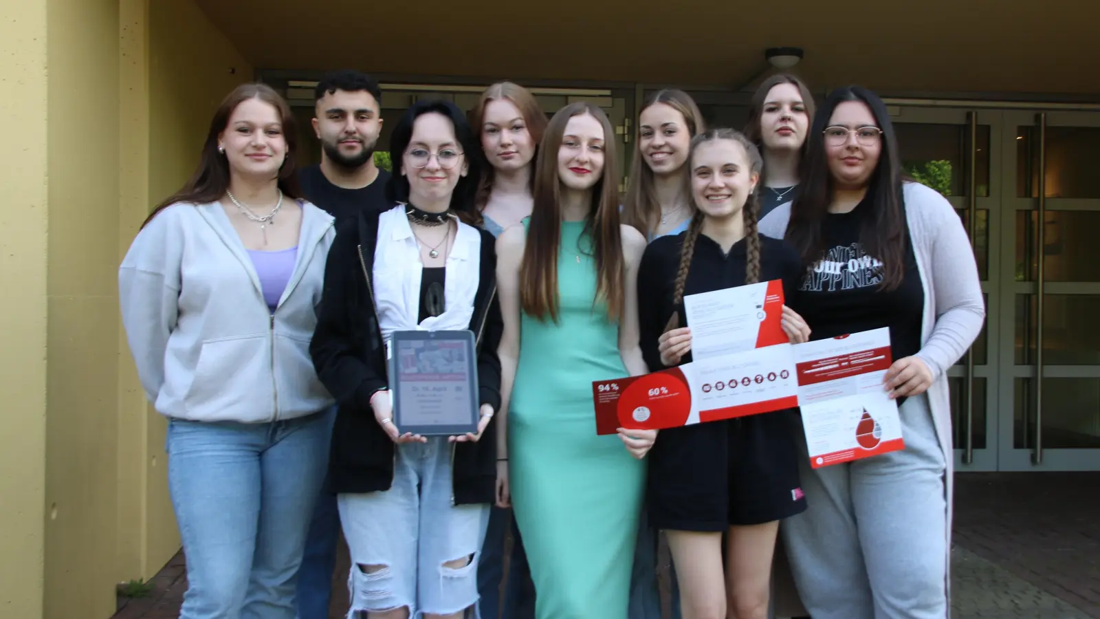 Schüler der BBS organisieren eine Blutspende-Aktion. (Foto: bb)