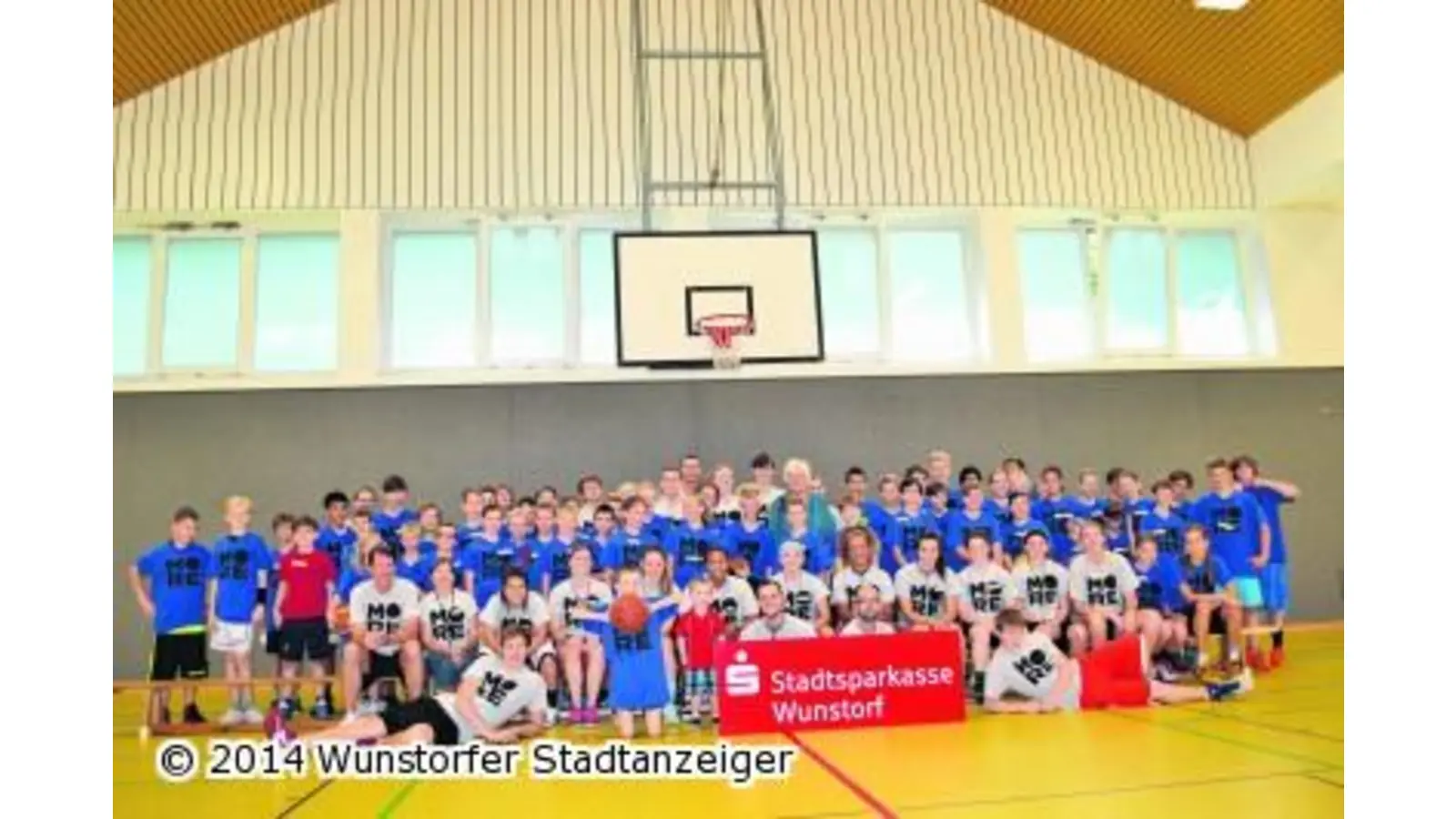 Der ganz große Wurf im Basketball-Camp (Foto: ew)