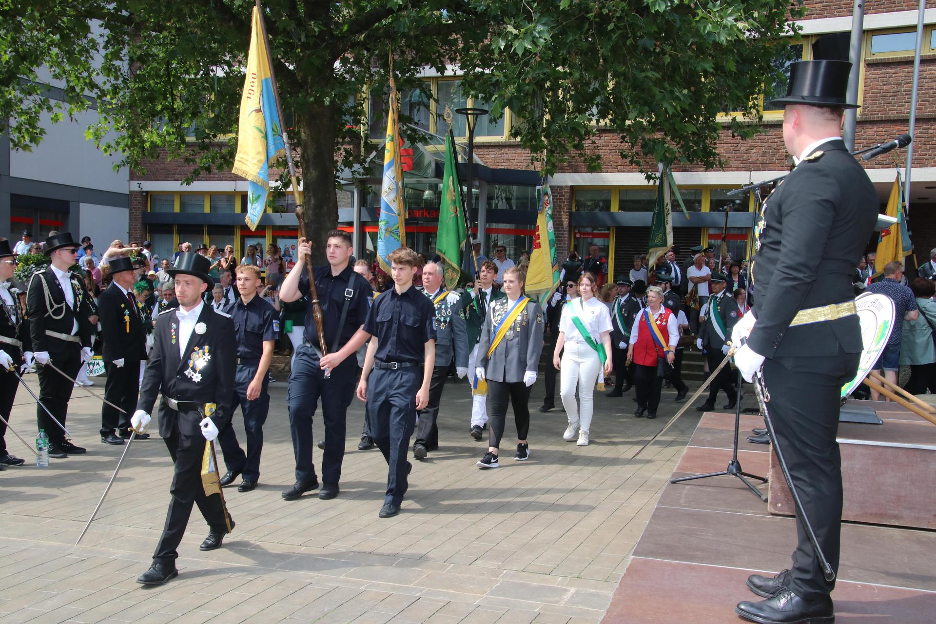 Der Schützenfest-Samstag in Wunstorf. (Foto: gi)
