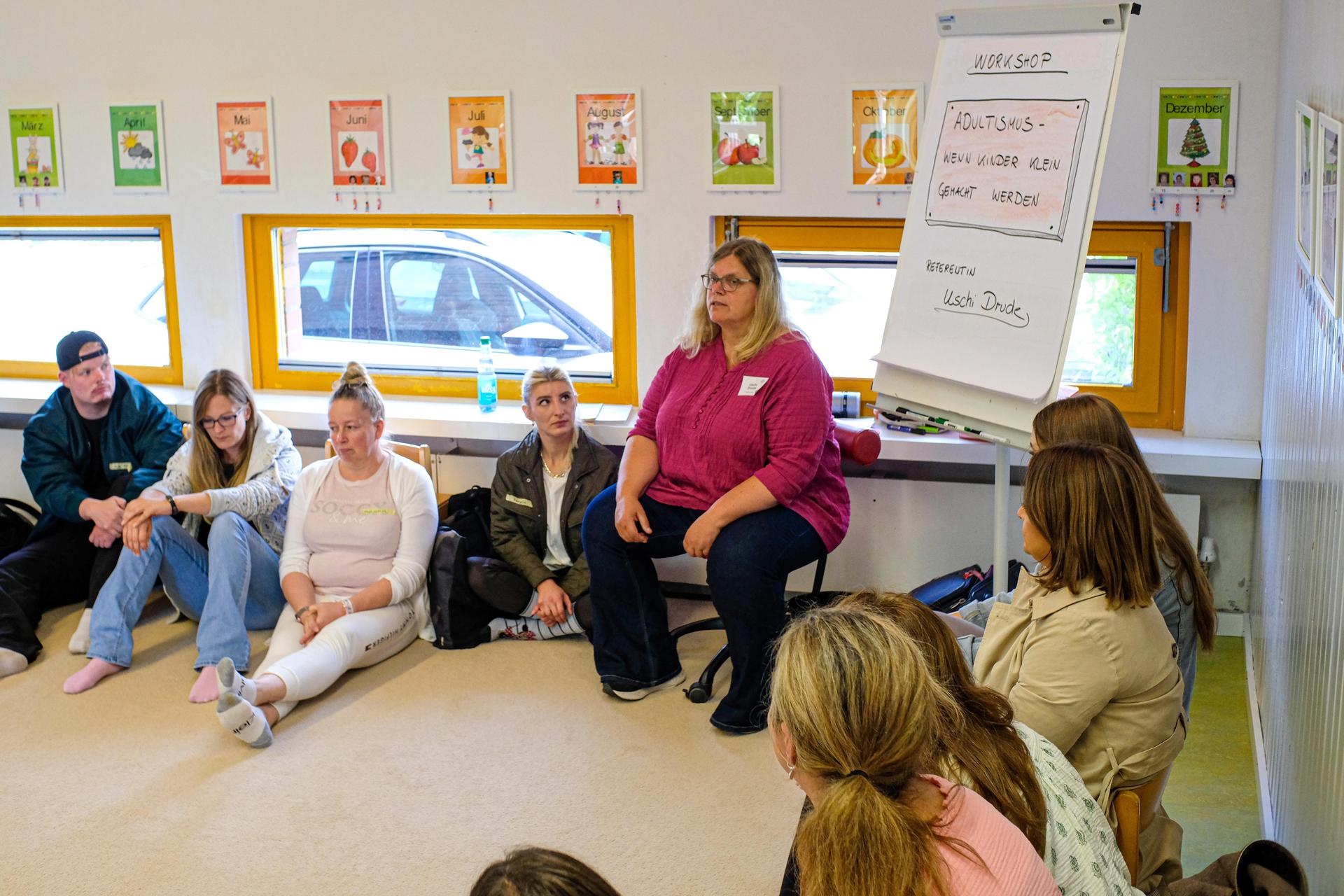 Fachtag Kitas 2026: Workshops mit Teilnehmerinnen.  (Foto: Mirko Bartels)