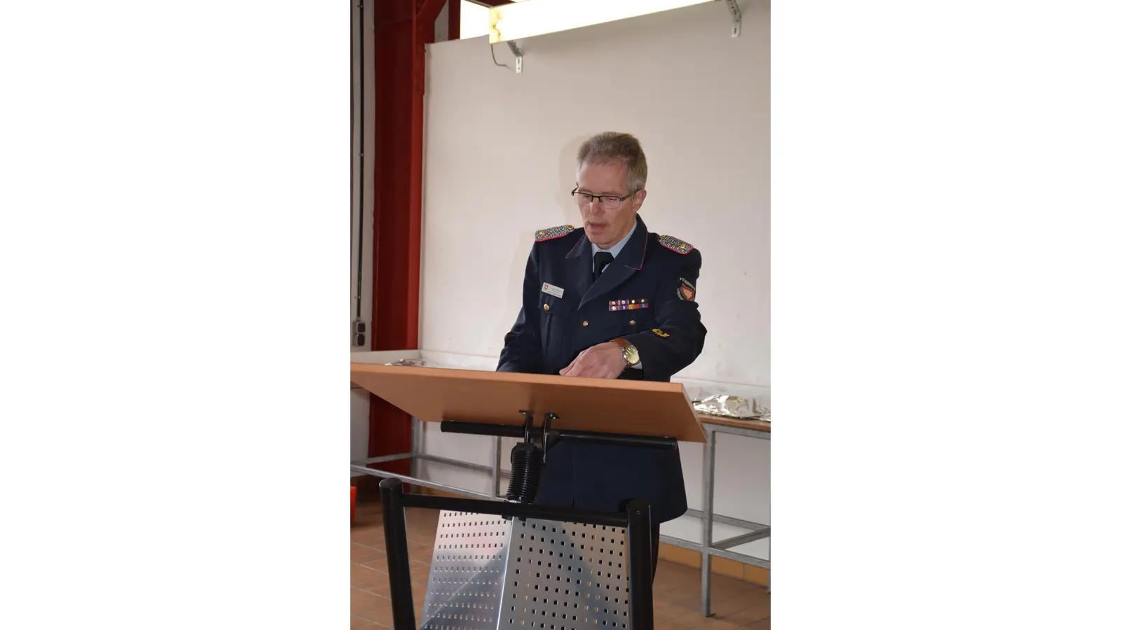 Kreisbrandmeister Klaus-Peter Grote. (Foto: ab)