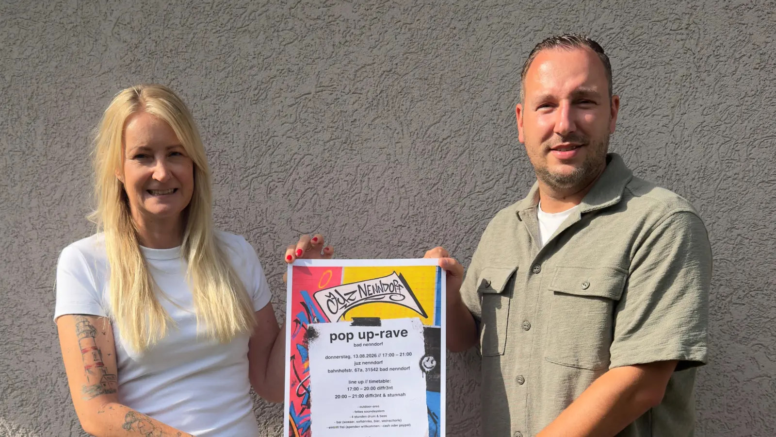 Freuen sich auf viele Gäste: Anita Hennke und Alex Stiebitz. (Foto: privat)