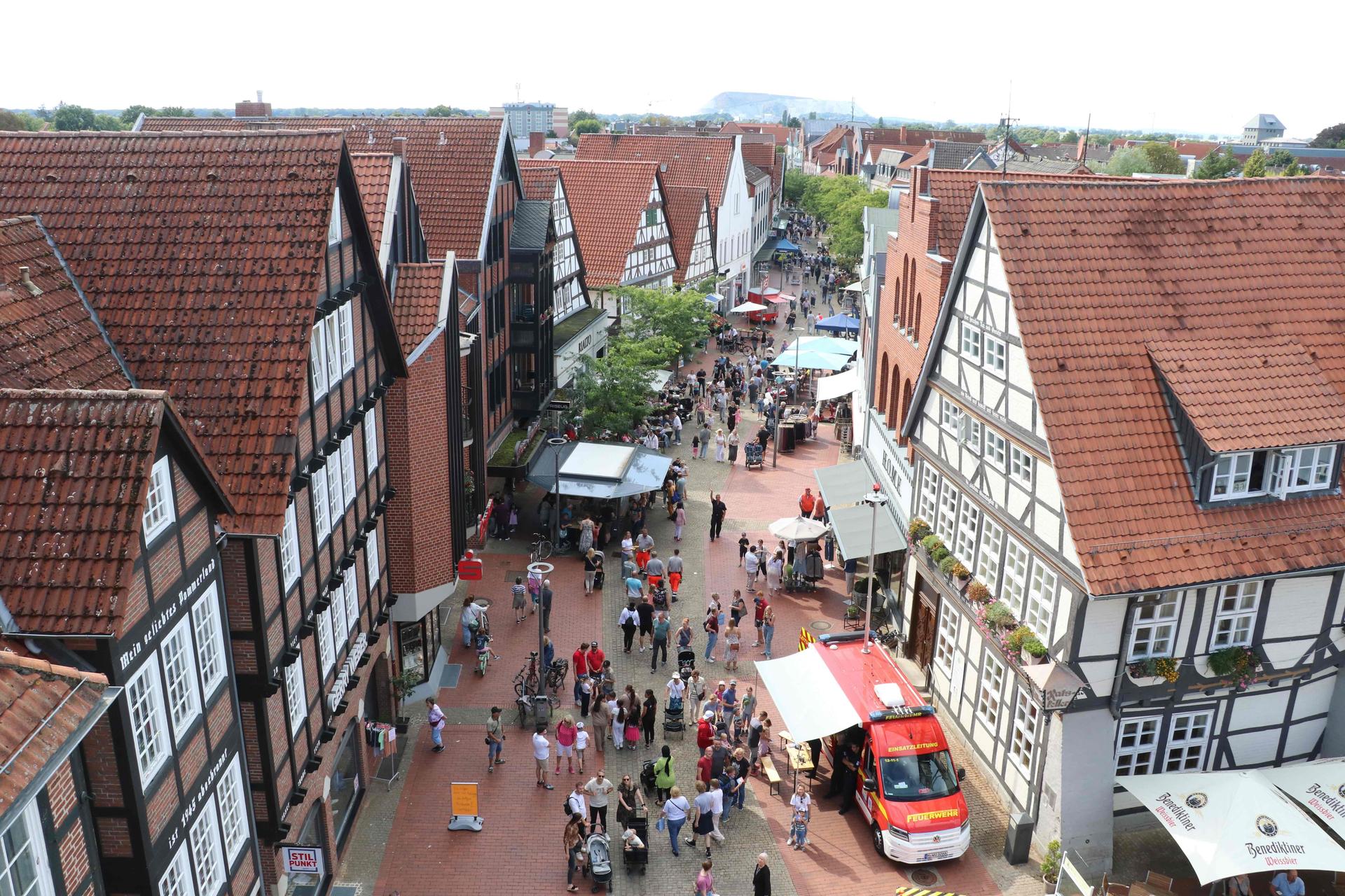 Eindrücke vom Rettertag in der Innenstadt und bei den Stadtwerken. (Foto: gi)